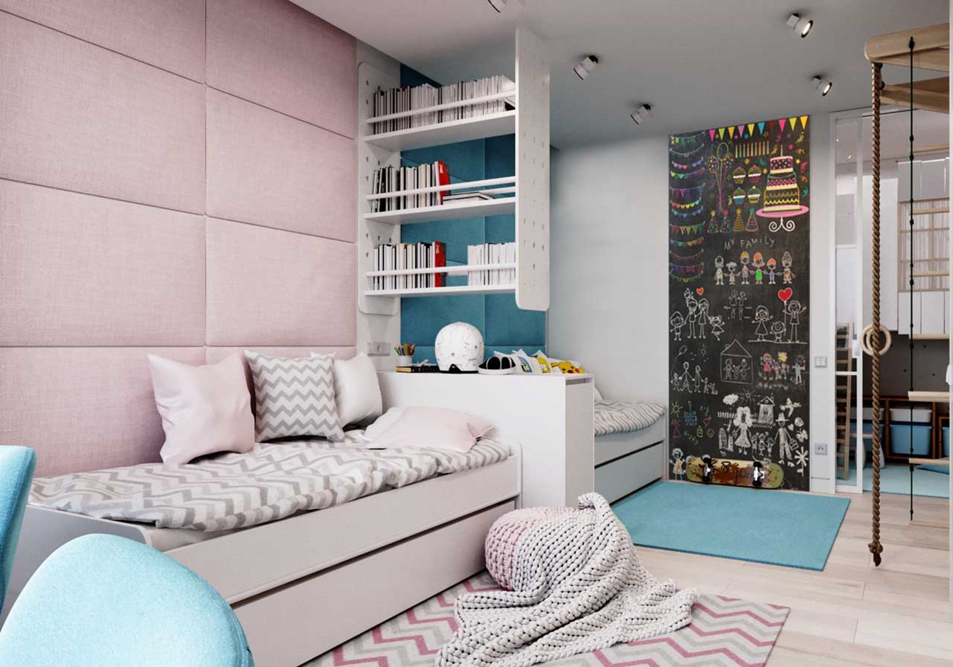 Renovation of a two-level apartment on Maksim Bogdanovich 130 m2 — 11