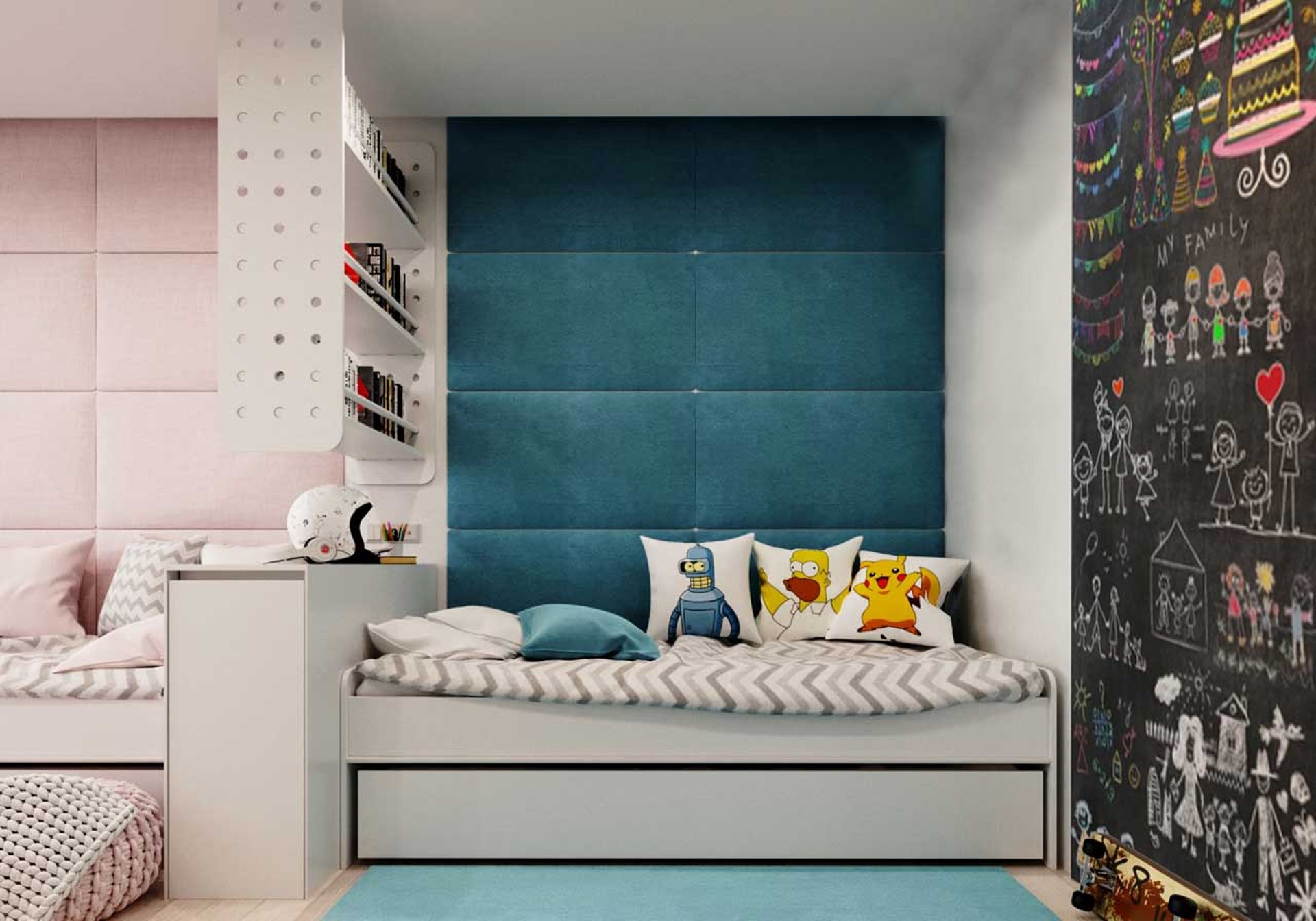 Renovation of a two-level apartment on Maksim Bogdanovich 130 m2 — 10