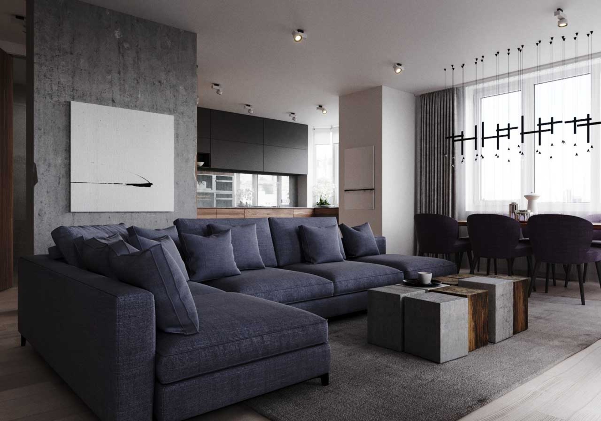 Renovation of a two-level apartment on Maksim Bogdanovich 130 m2 — 2